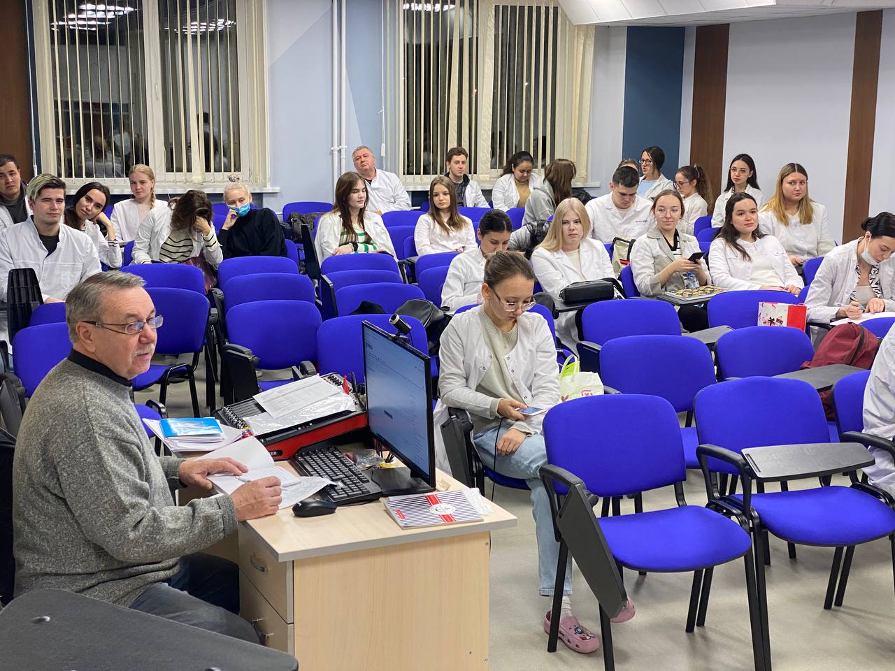 Первая сессия в институте UMED