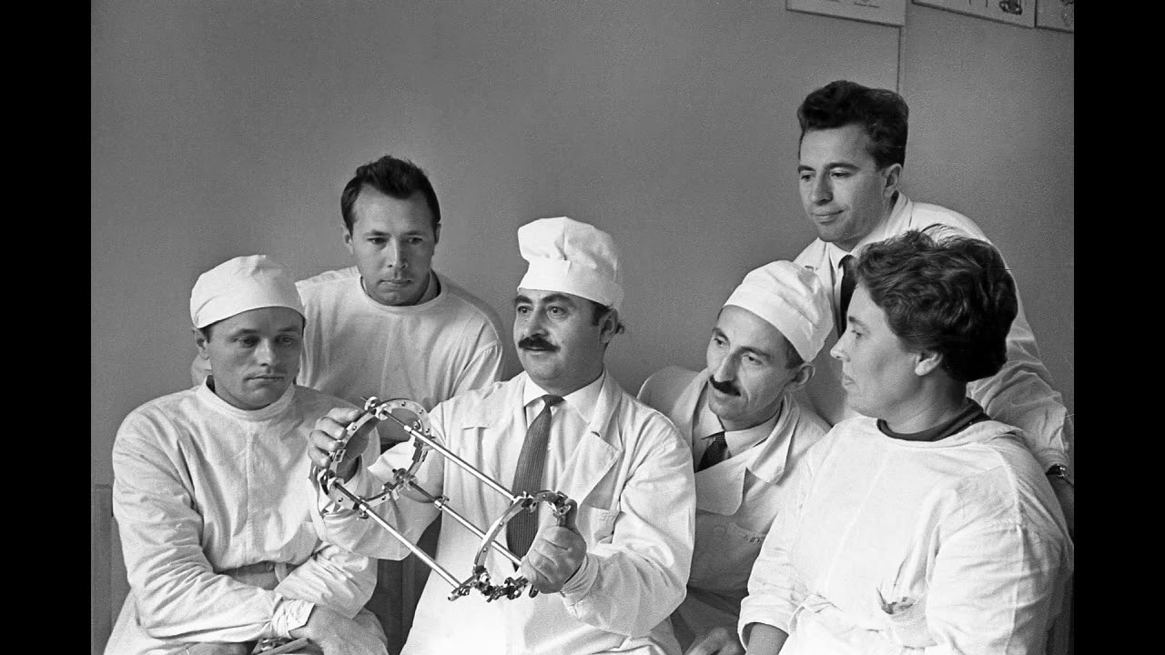 Граффити Илизарова в институте UMED